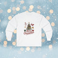 Merry Christmas Long Sleeve Tee - Unisex Holiday Apparel